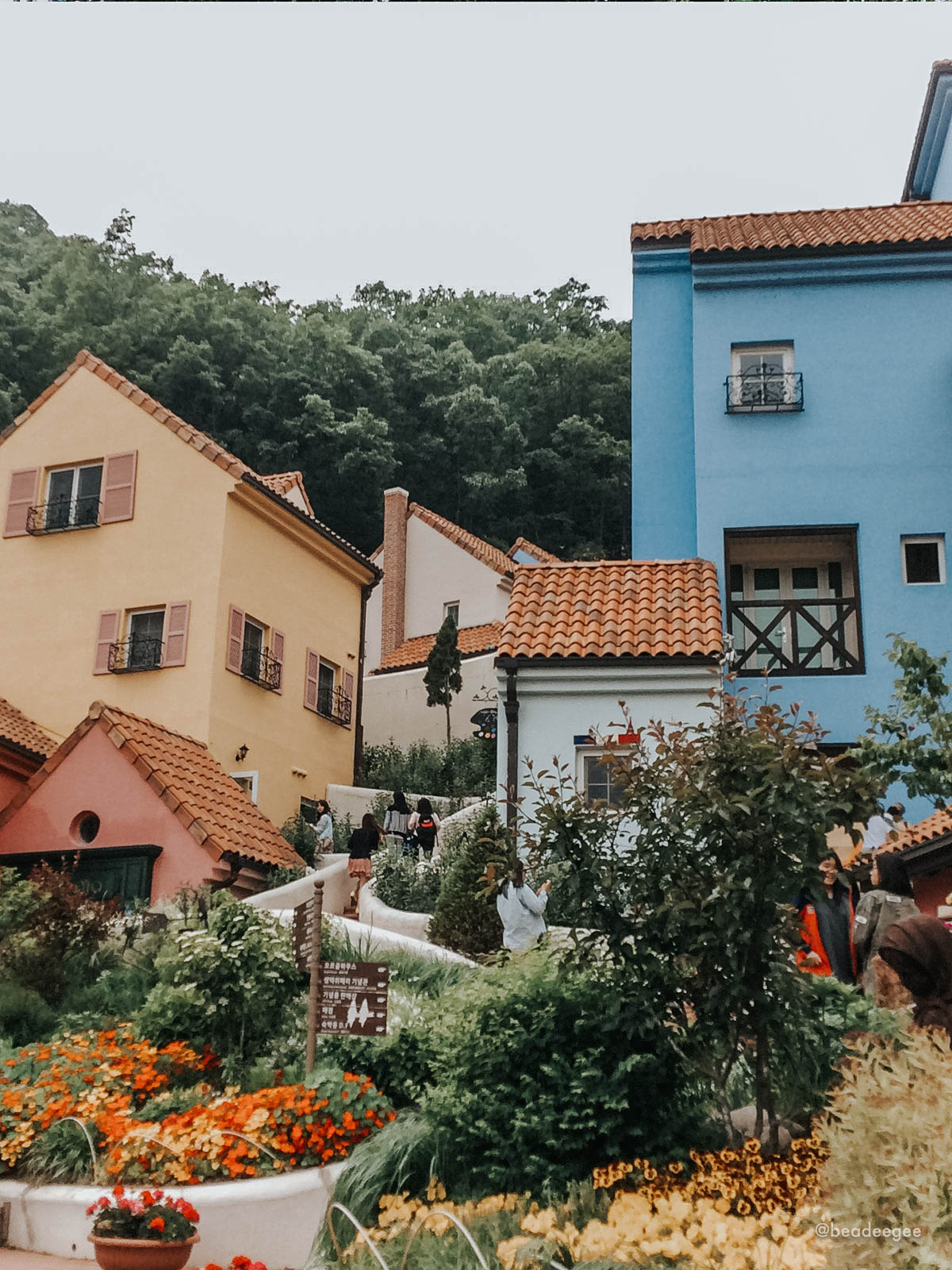 The colorful houses of Petite France