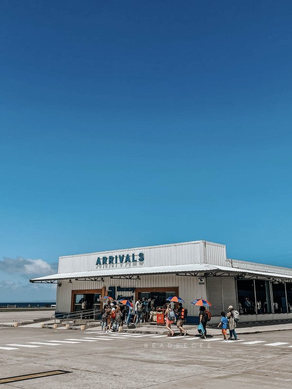 Arrivals building of Boracay airport